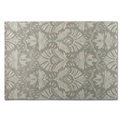 Baxton Studio Morain Modern and Contemporary Grey Hand-Tufted Wool Area Rug